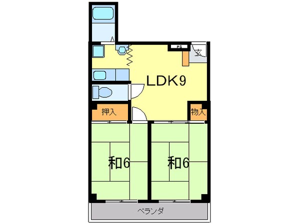 シャトレ広田の物件間取画像